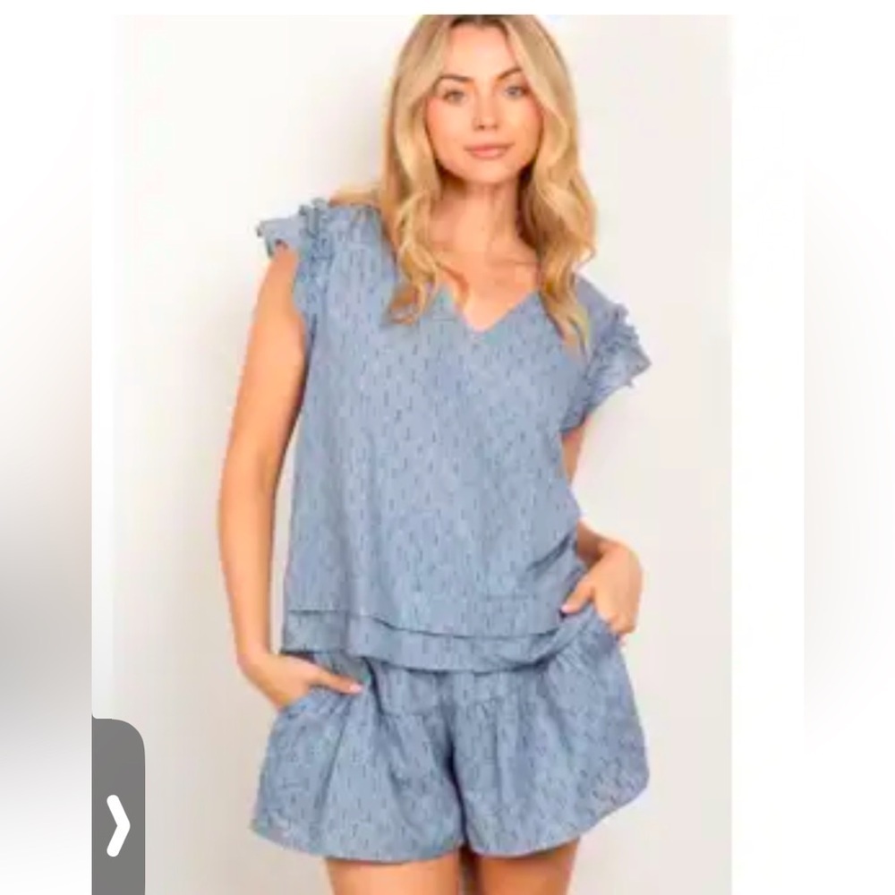 New In 2 piece Short Set NWT